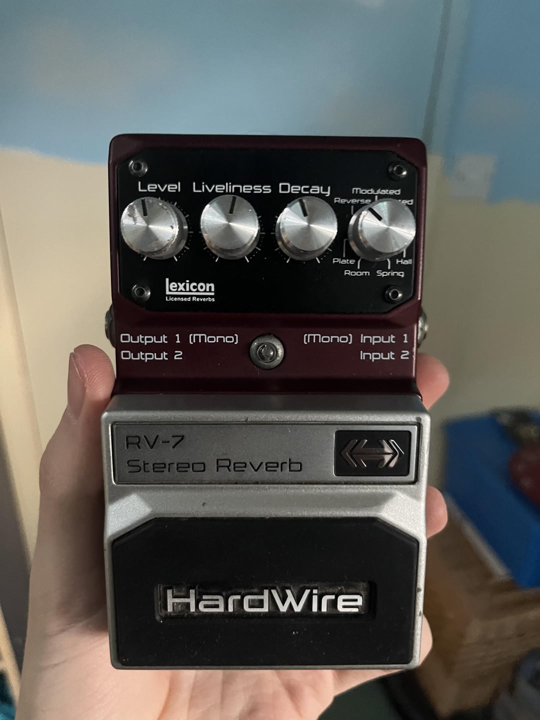 NPD: Digitech Hardwire RV-7 : r/guitarpedals