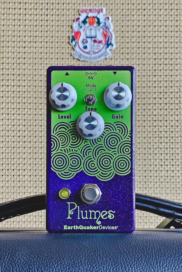 NPD: Limited colorway Plumes by Earthquaker : r/guitarpedals