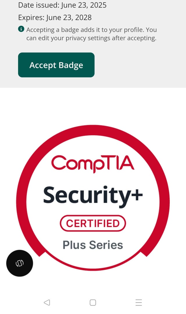 Security plus passed! : r/CompTIA