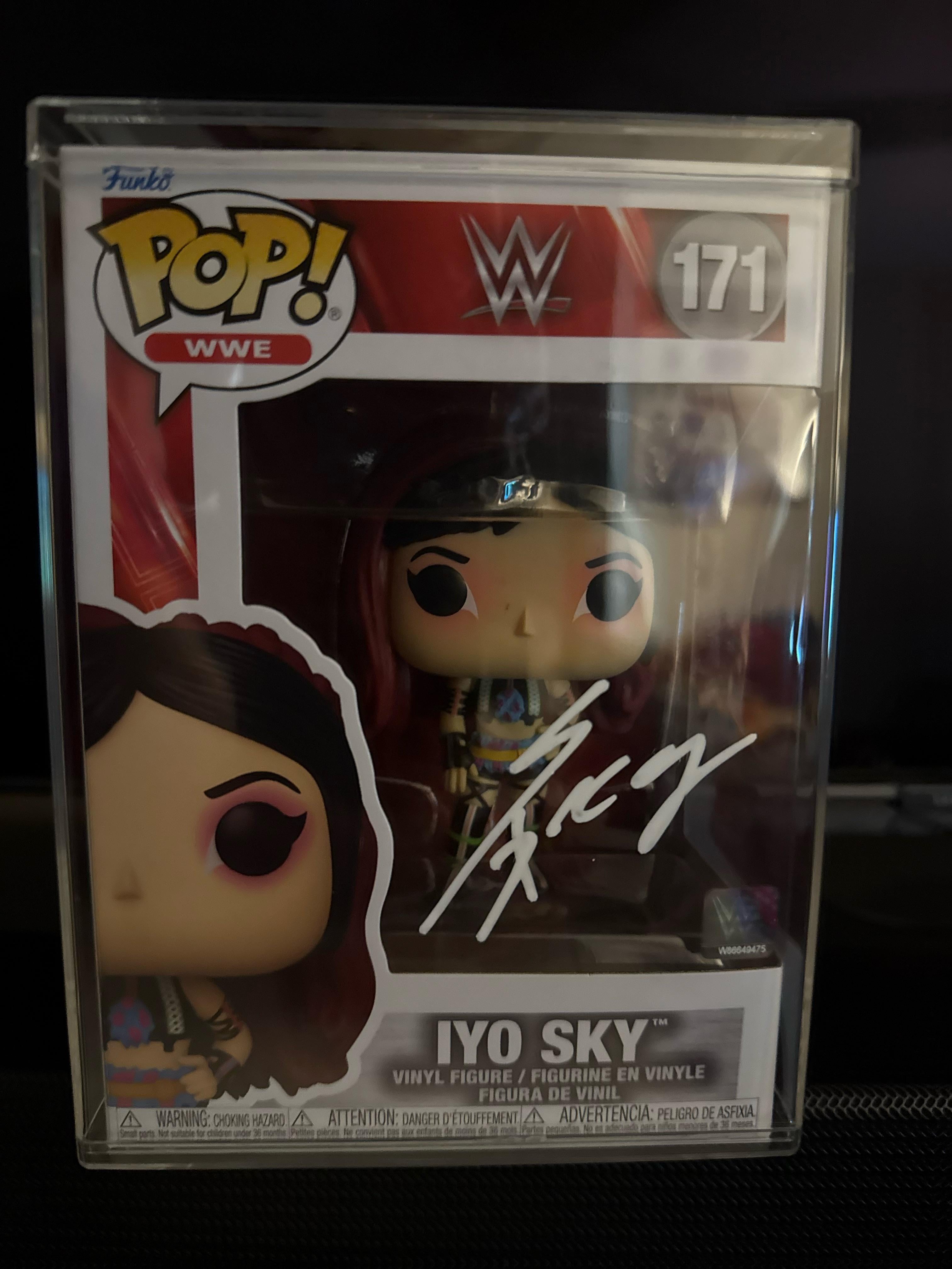 Signed Iyo Sky Funko Pop! : r/WWE
