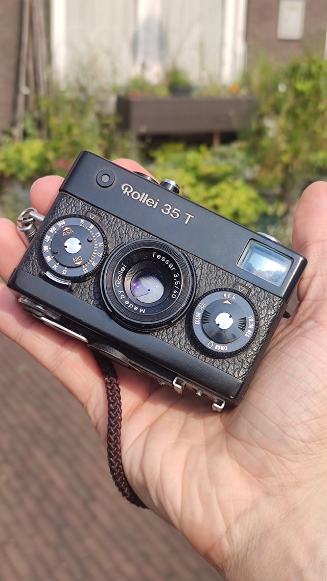 Stumbled upon this beautiful Rollei 35T for only 40 euro on my