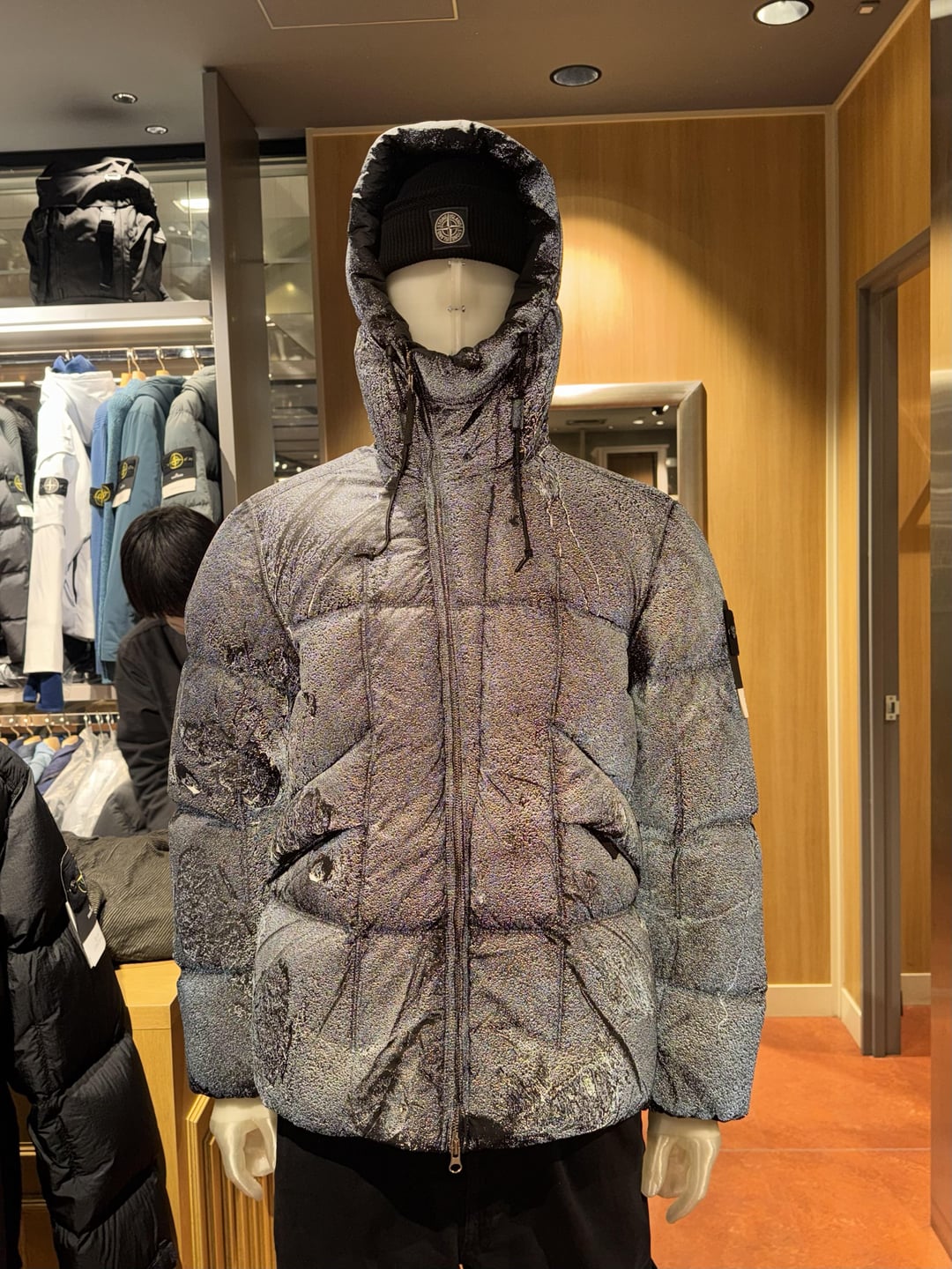 Stone Island reflective / hand-sprayed jacket – how does it age