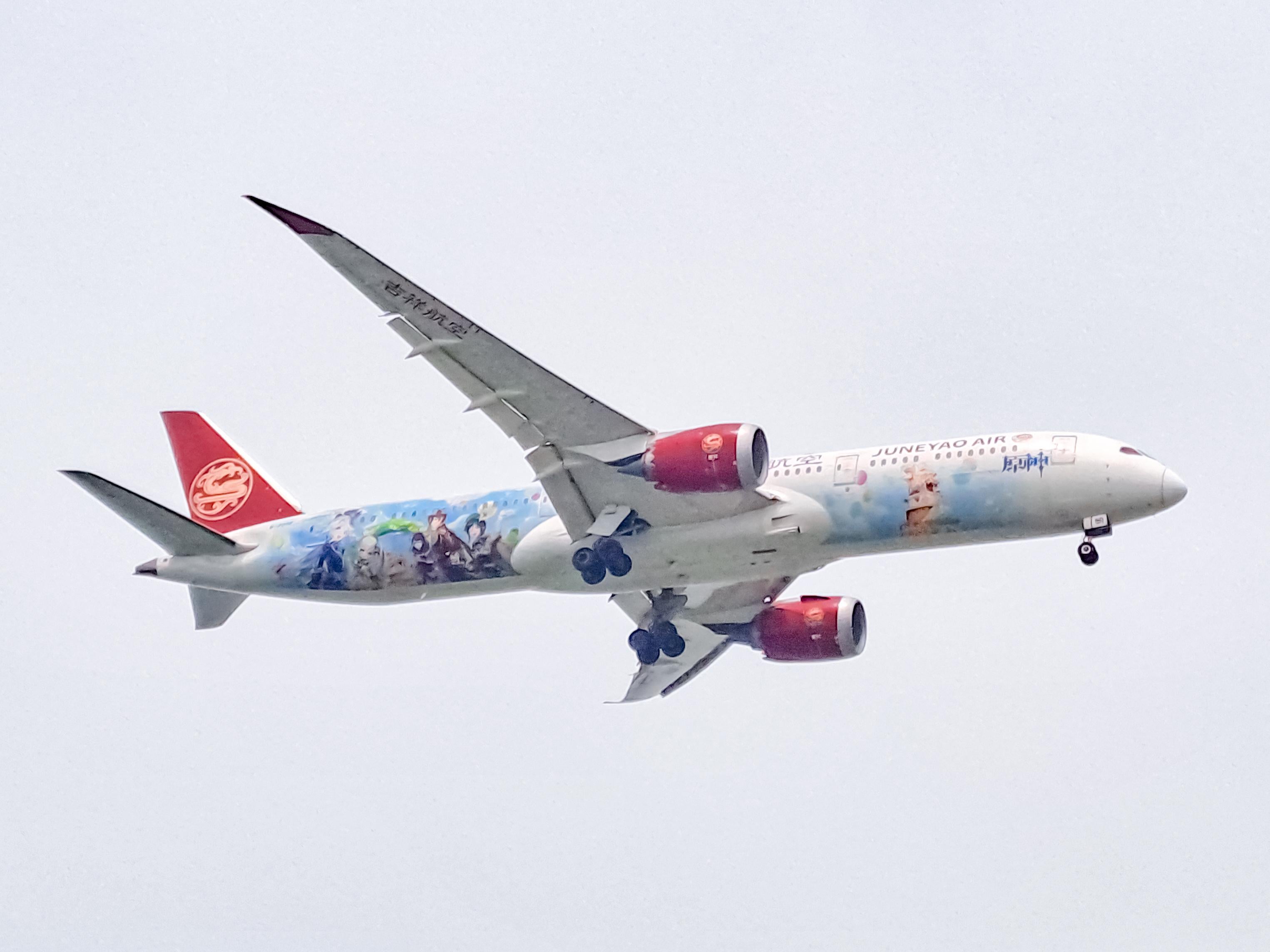 JUNEYAO AIR 787-9 吉祥航空 原神 Gensin NGデラックス JUNEYAO AIR