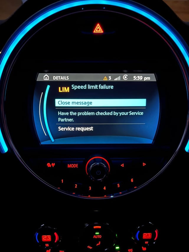 速度制限エラー警告 : r/MINI