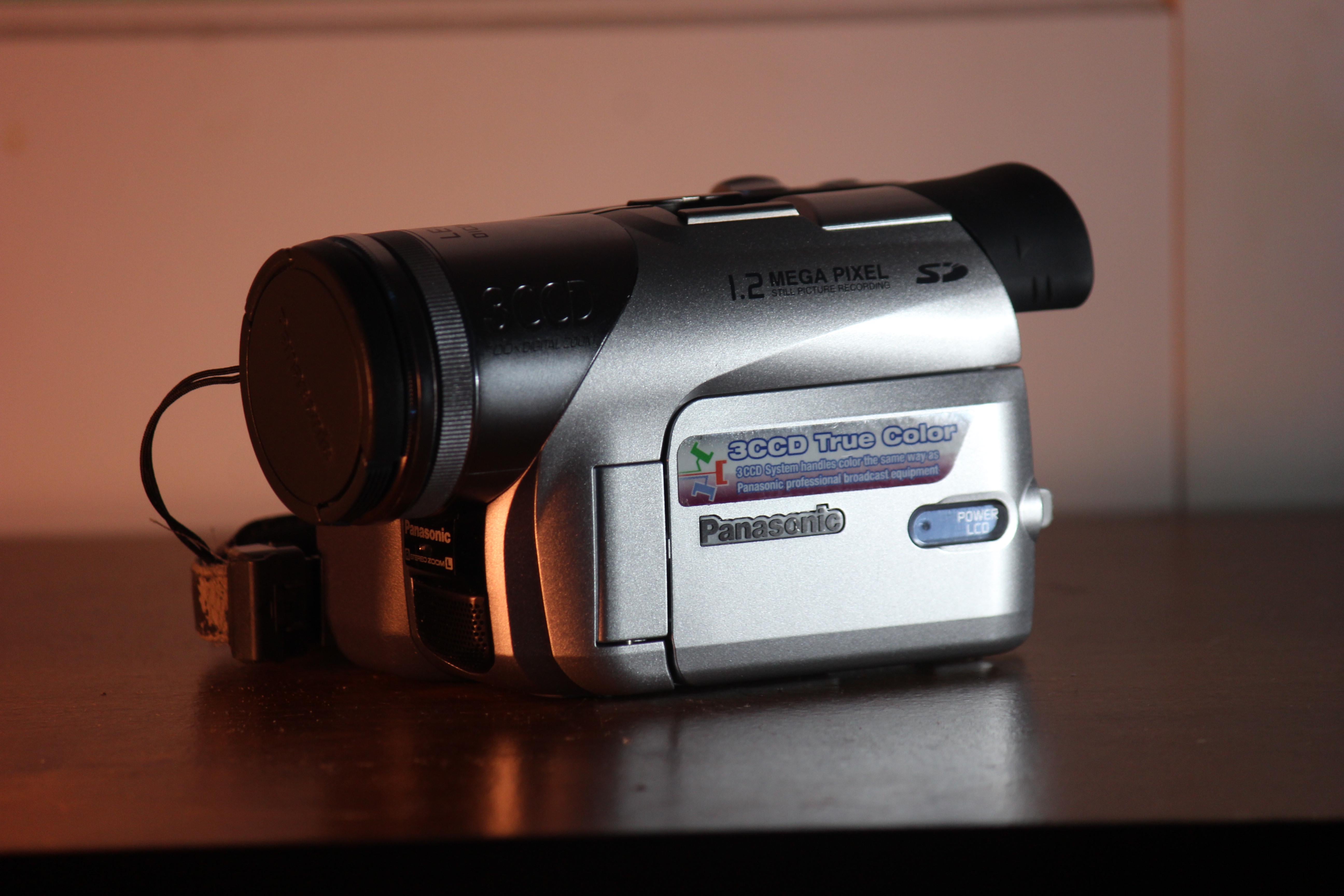 Panasonic PV-GS320. It takes both SD cards and MiniDV. I think the