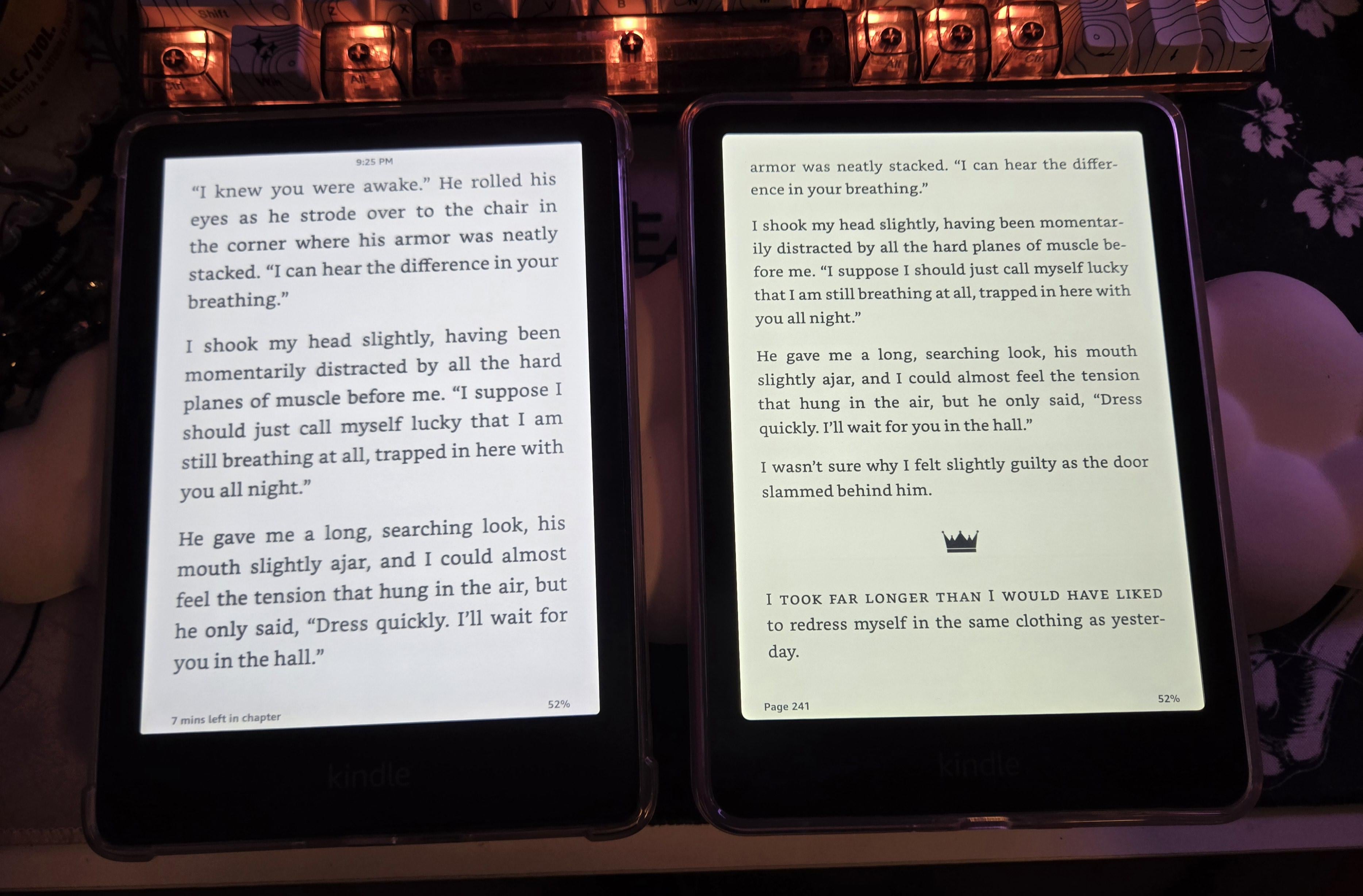 Paperwhite 11th Gen vs 12th Gen - Beware the Yellow Screen : r/kindle