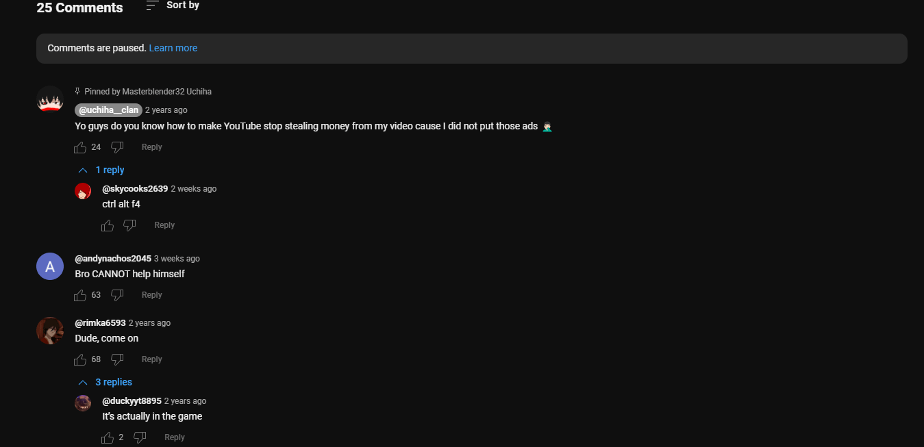 これってどういう意味？「コメントは一時停止中です」って、詳しく見る