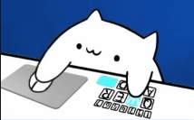 What is this? It looks like bongo cat V2, but it actually presses