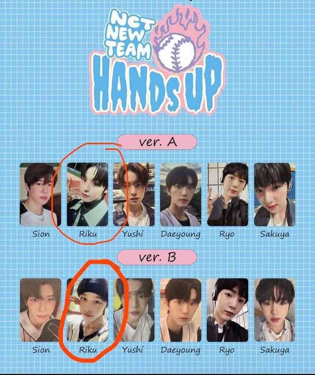 nct new team リク トレカ 初回限定版 A Hands Up CD nct new team