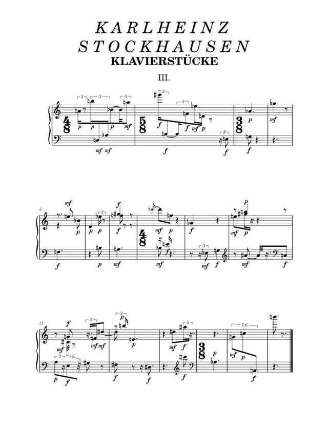 今日は2007年、20世紀で最も革新的で先見の明があった作曲家の一人