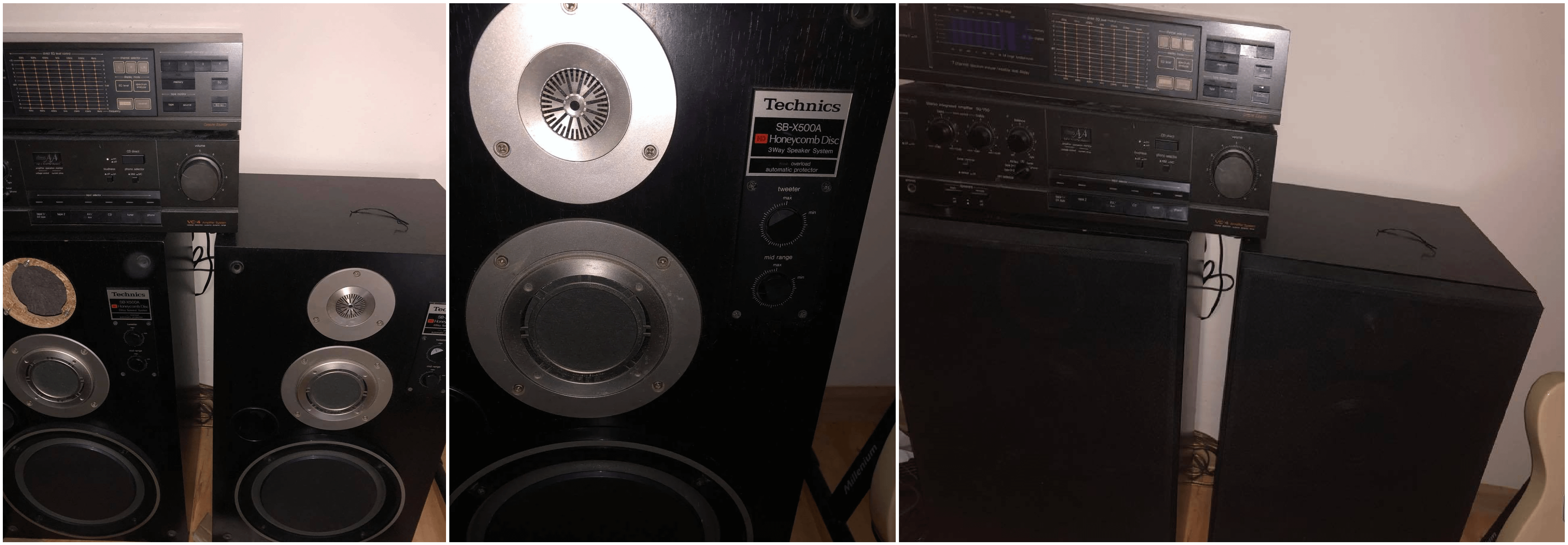 Technics SB-X500A columns : r/vintageaudio