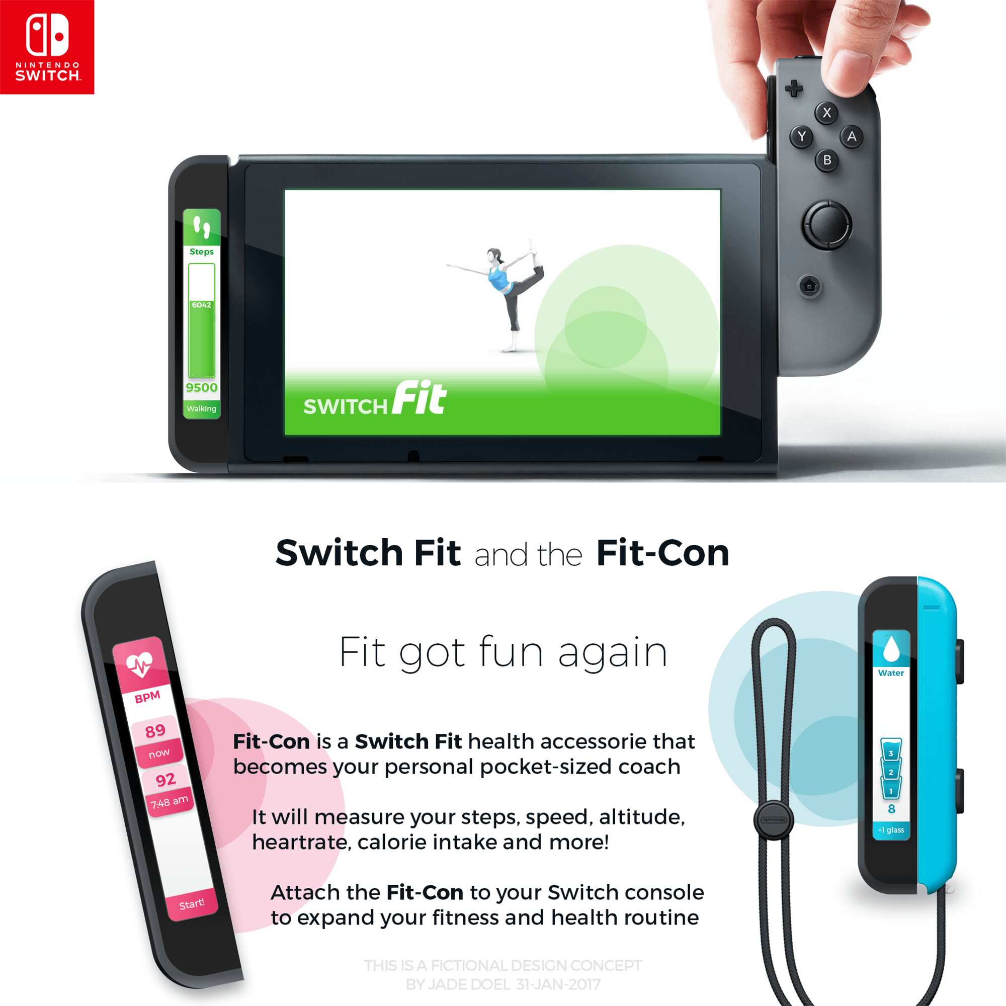 Switch Fit & Fit-Con Accessory (Fan art) : r/NintendoSwitch