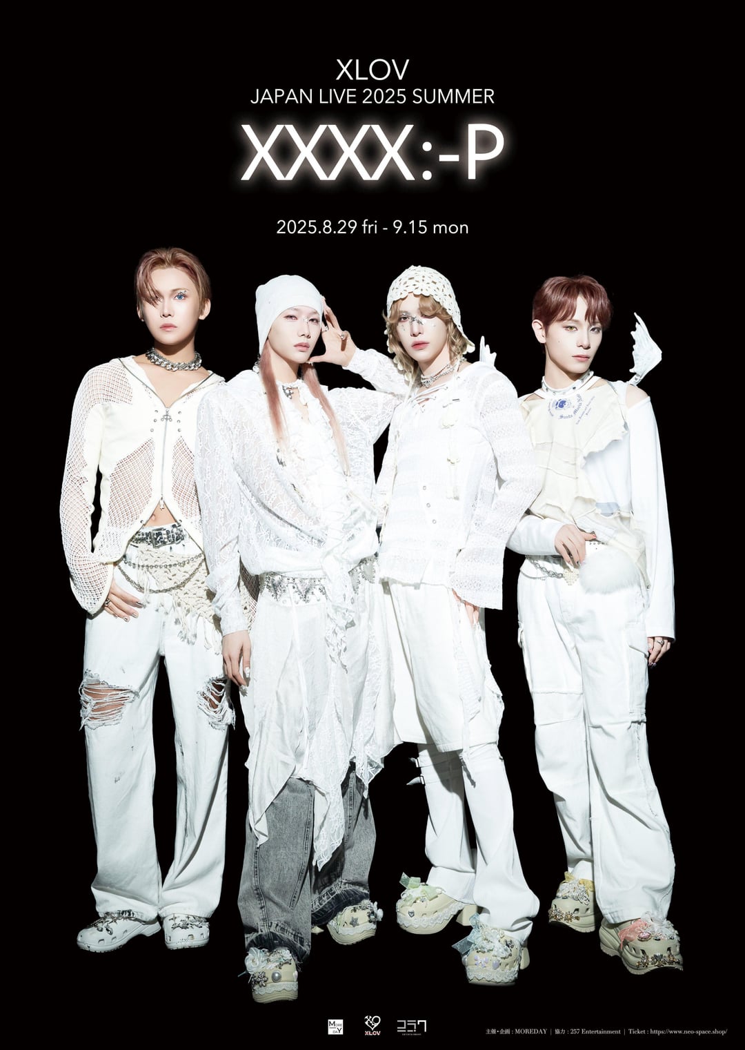 XLOV - Japan Live 2025 Summer 'XXXX:-P' (ポスター) : r/kpop