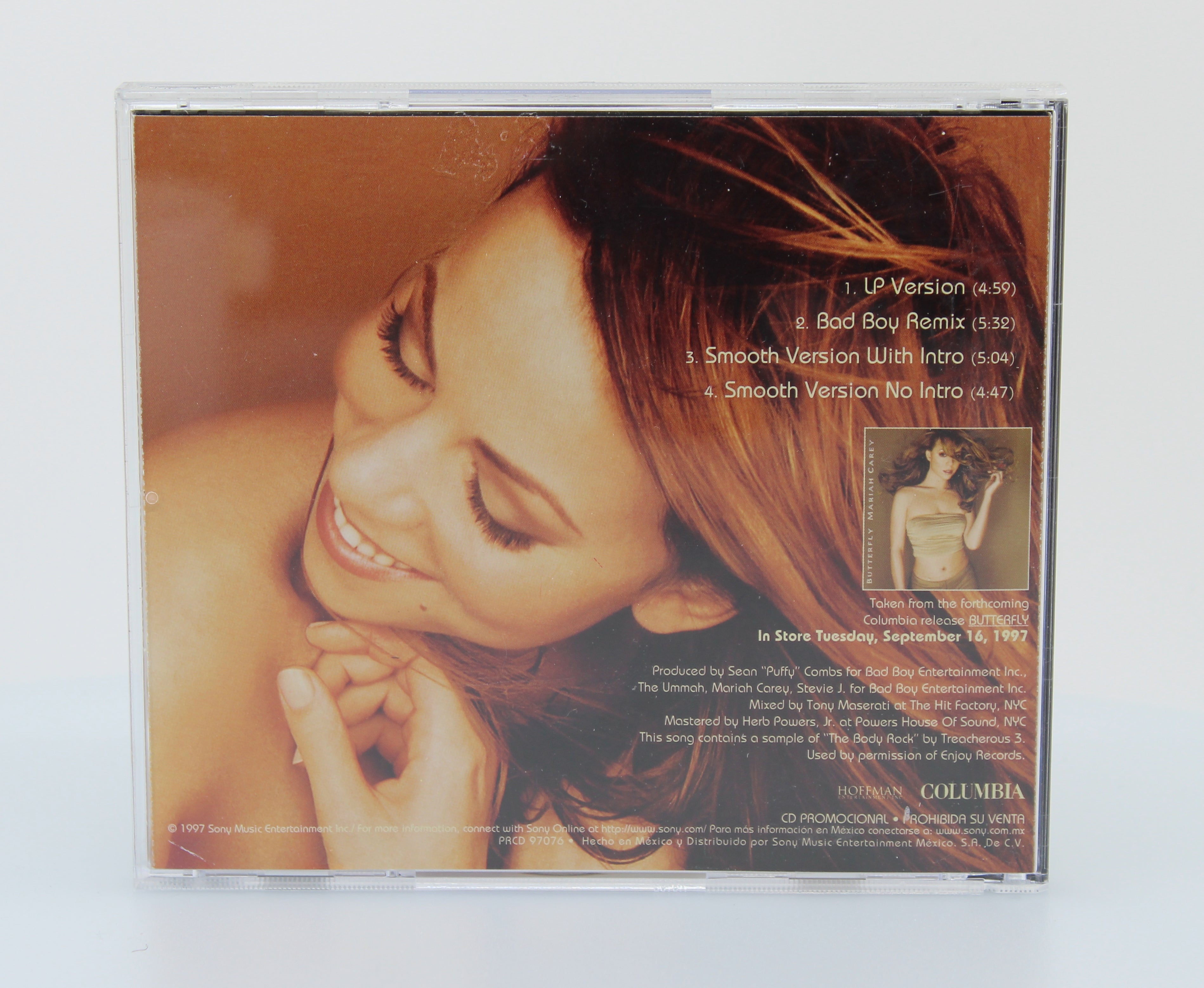 Mariah Carey ‎– Honey, CD PROMO, Mexico 1997 - preciousvinyl