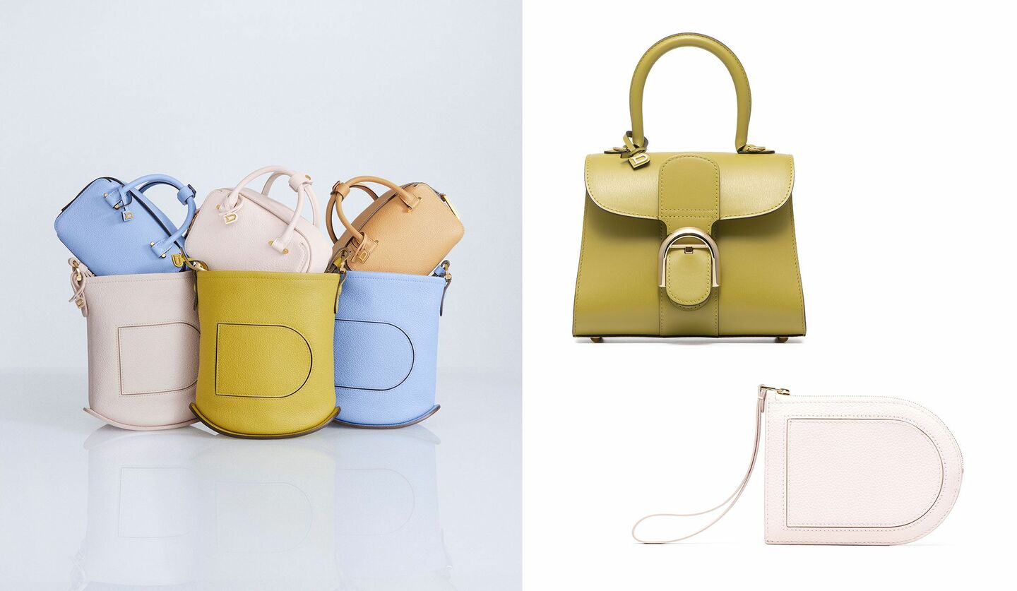 デルヴォー」の人気ミニバッグ＆カードホルダーがロマンティックな春色