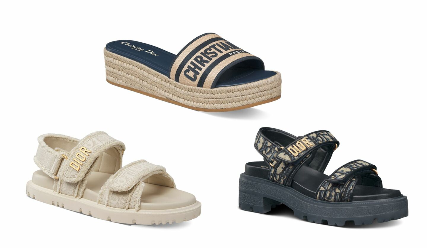 ディオール」の最旬コンフォートサンダル3選｜大人の足元にふさわしい
