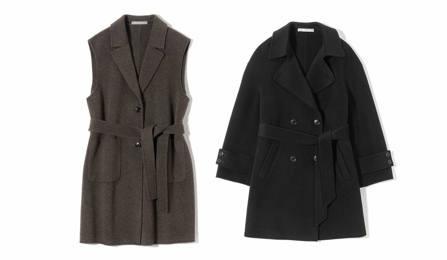 スマートに装える「セオリーリュクス」の最新アウター｜カシミア混の