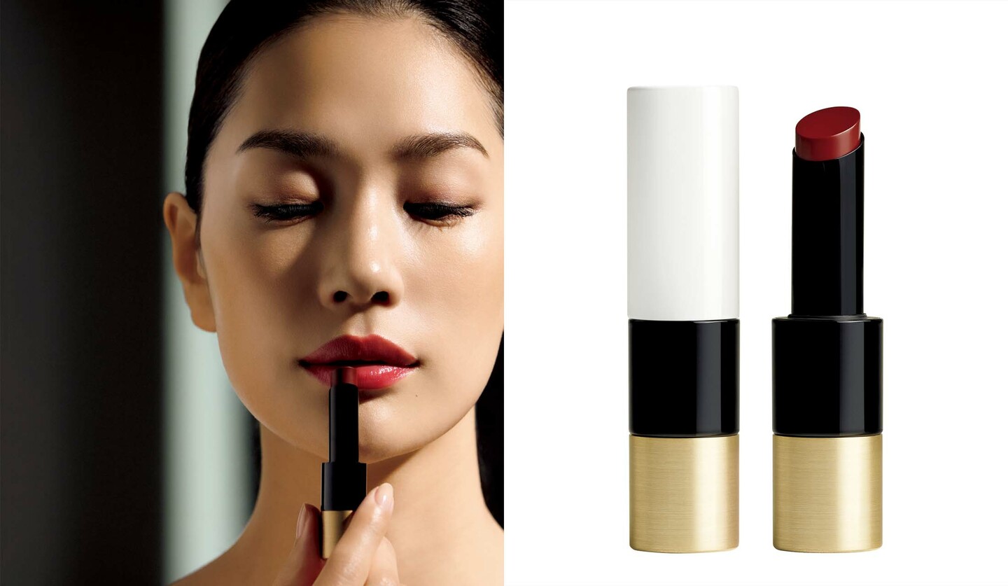 唇を染める仕草までエレガントに！『ルージュ エルメス』に新質感の