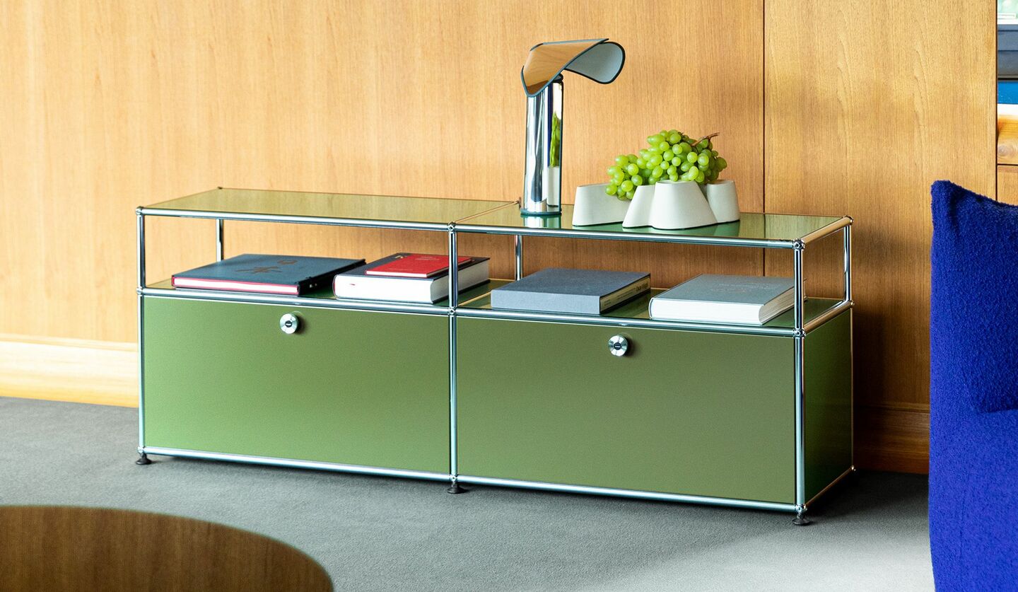 ライフスタイルの変化にも対応するスイスの名作システム収納「USM