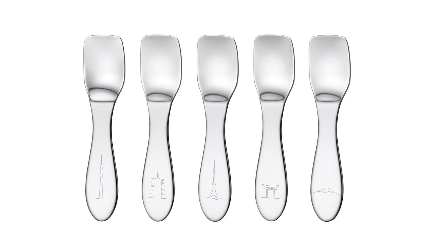 クリストフルの日本限定シルバーカトラリー3選、富士山や東京タワーの