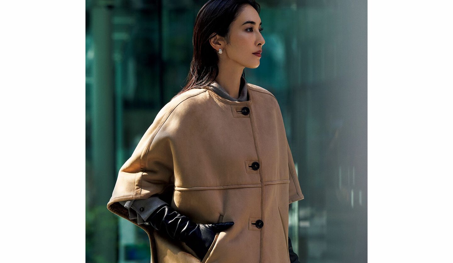 大人のおしゃれ心をくすぐる「マックスマーラ」のポンチョ風コート