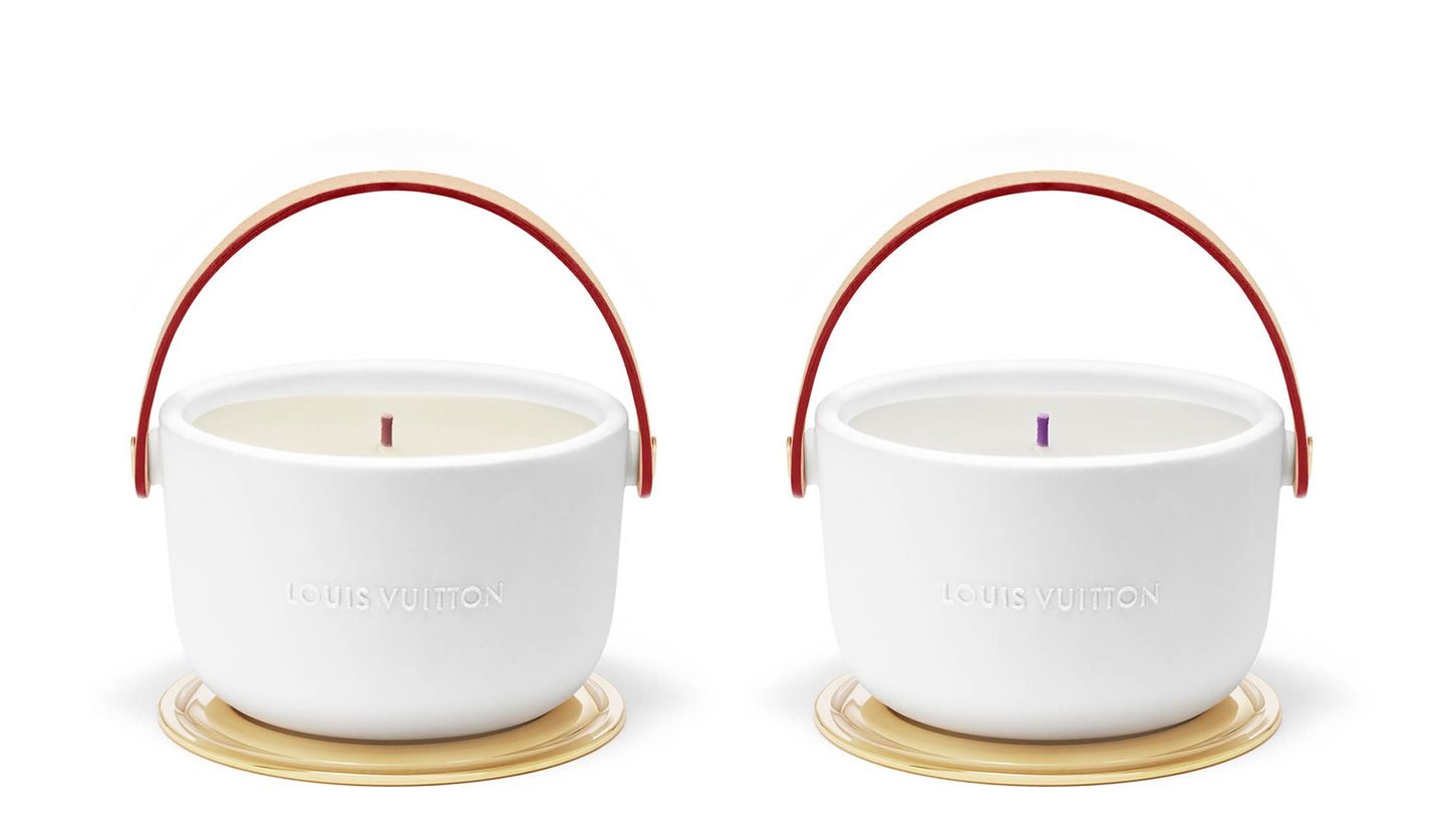 ルイ・ヴィトンから新しい香りのキャンドルが登場、上品なデザインが