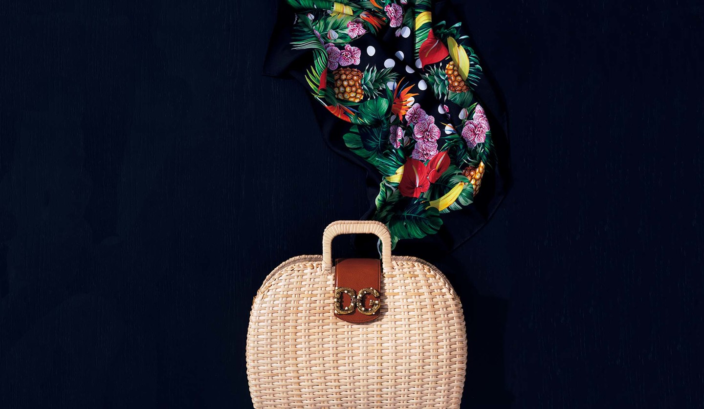 コロンとラタンの愛らしい「かごバッグ」がドルチェ＆ガッバーナから