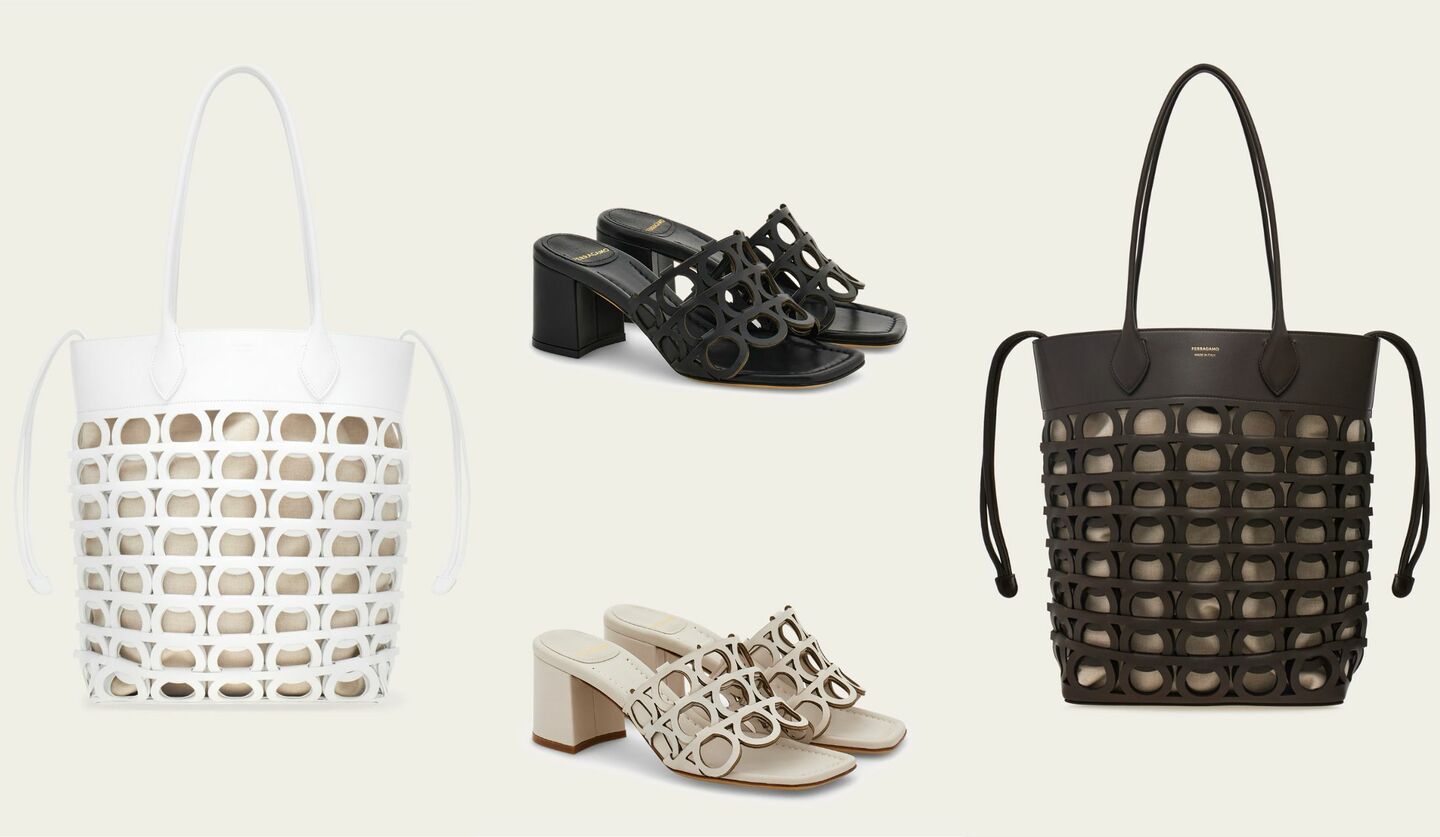 フェラガモより新作トート＆ミュールが登場｜レザーのガンチーニ