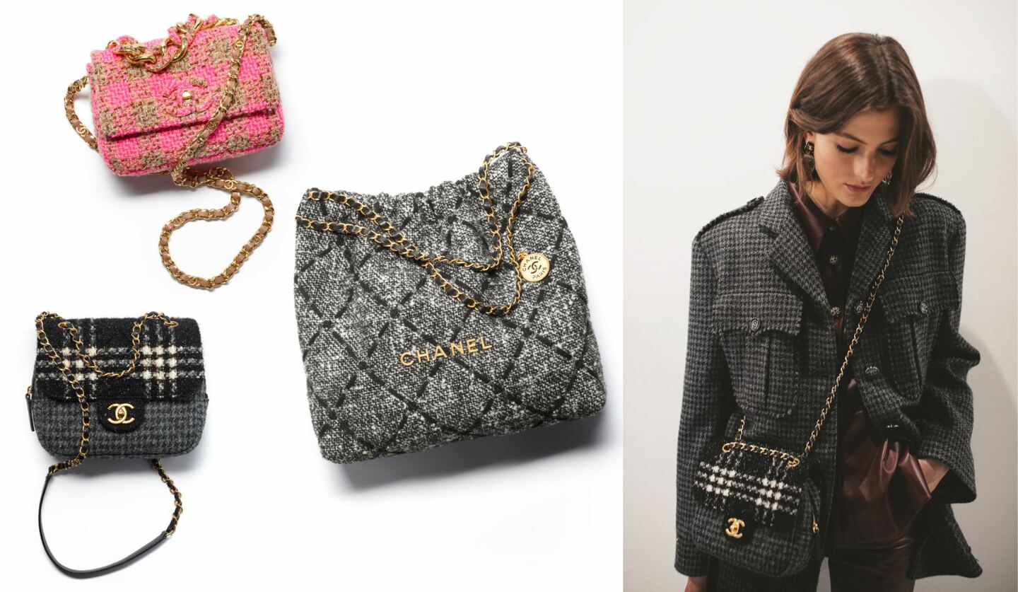 シャネルの永遠のコード「ツイード」をまとったバッグが続々登場！秋冬