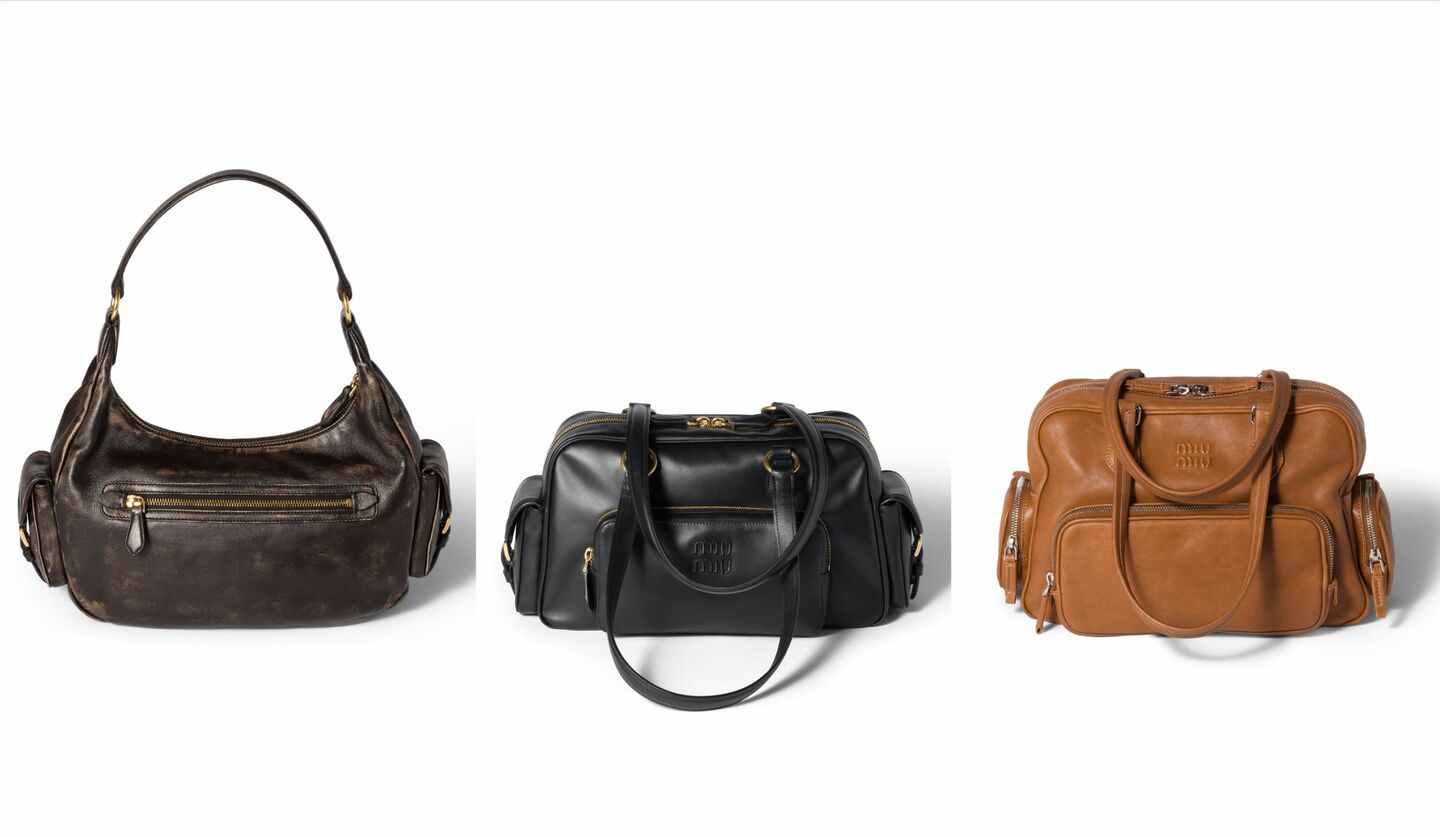 ミュウミュウ「ポケットバッグ」に新作が登場｜ラージサイズのホーボー