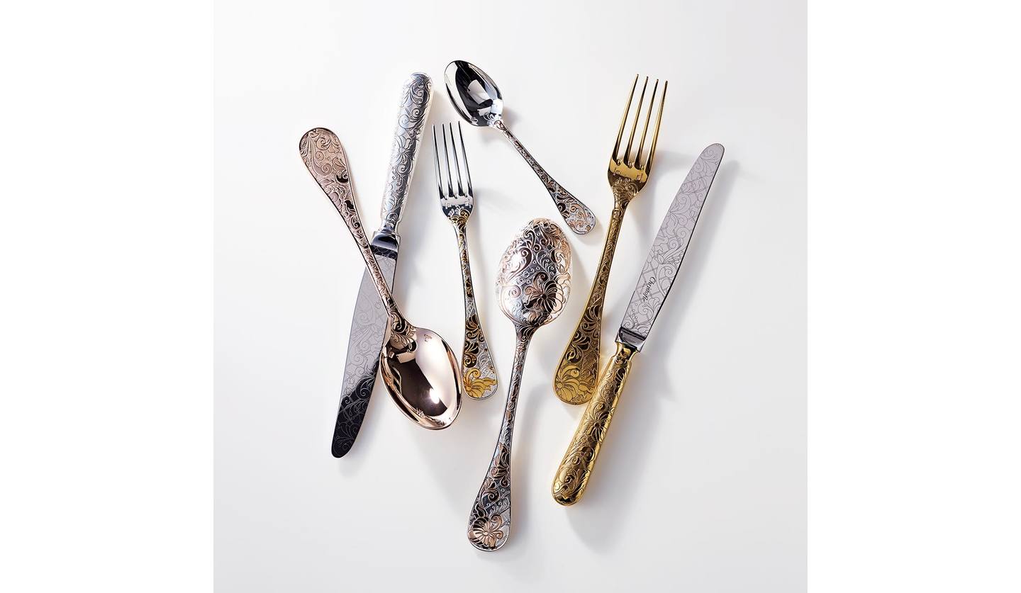 極美品☆仏蘭西高級銀器☆クリストフルシルバー カトラリー10本