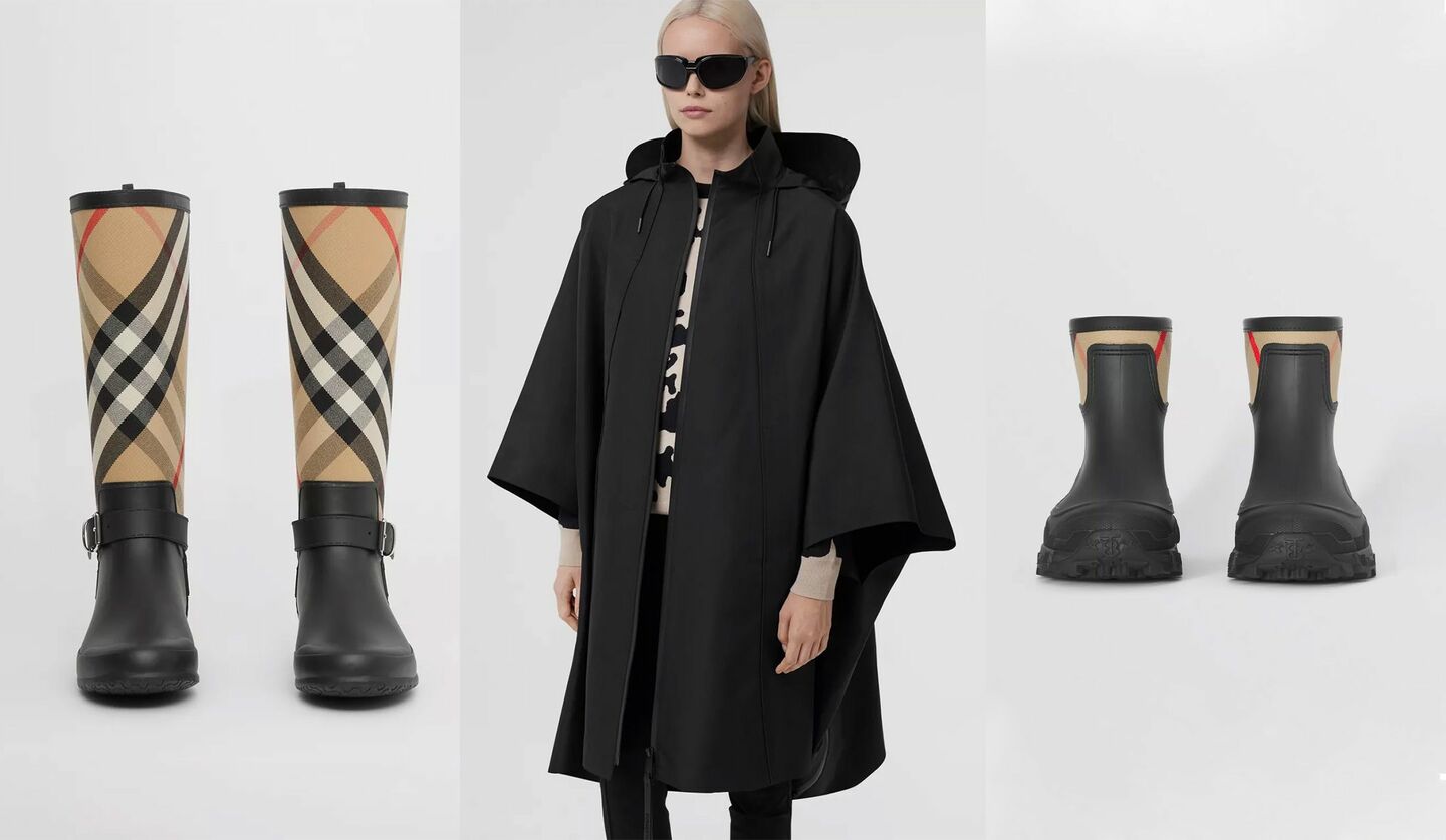 さらにモード＆クールに進化！「バーバリー」の晴雨兼用フーデッド