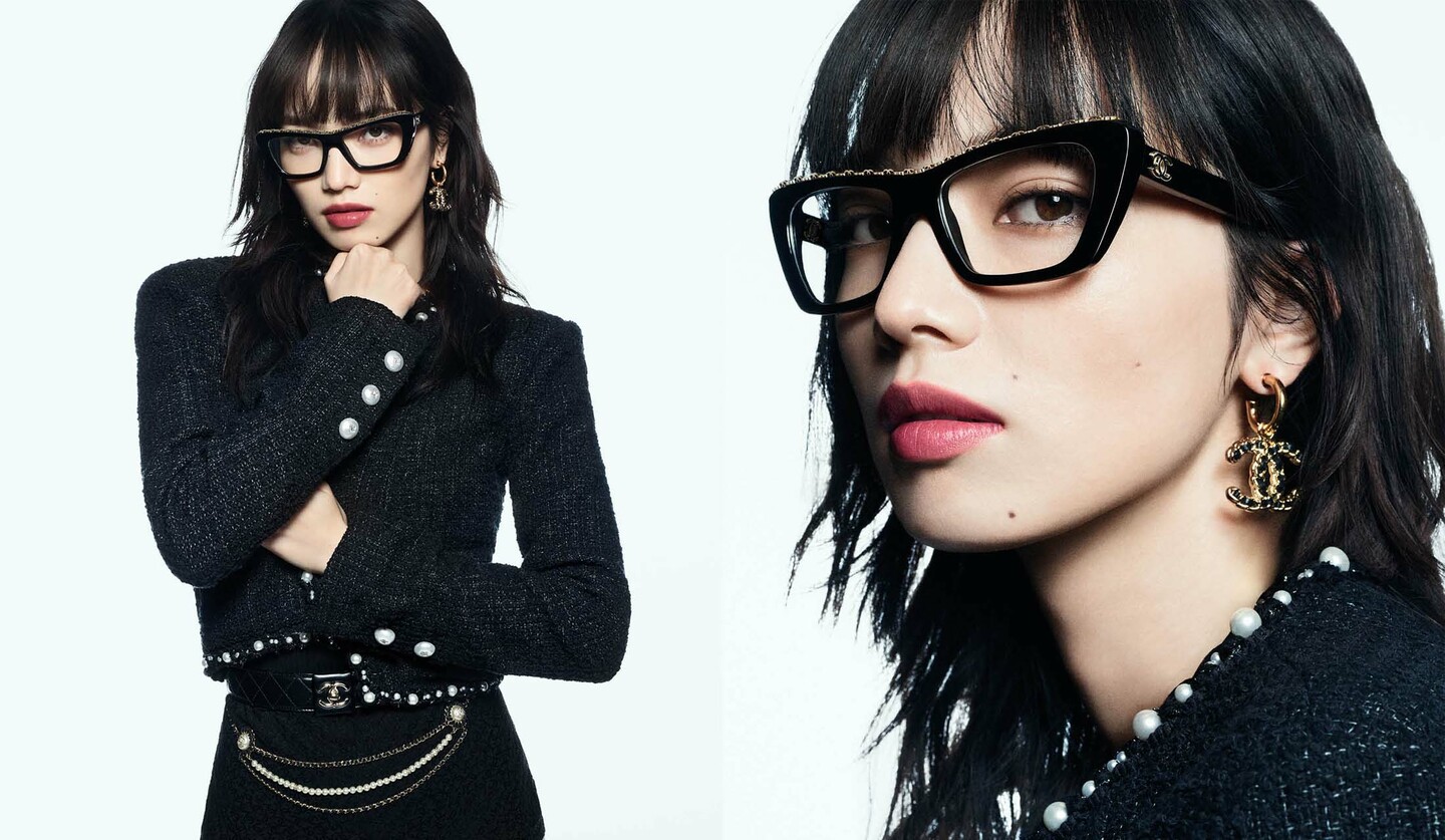 女優・小松菜奈さんが「シャネル」2025年春夏アイウェアキャンペーンに