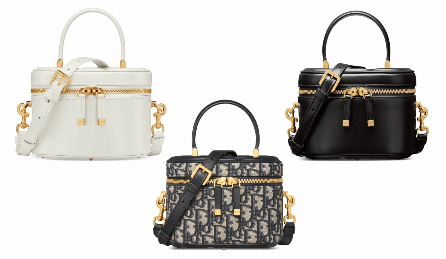 ディオールの“CD シグネチャー”を大胆に配した新作ヴァニティケースが