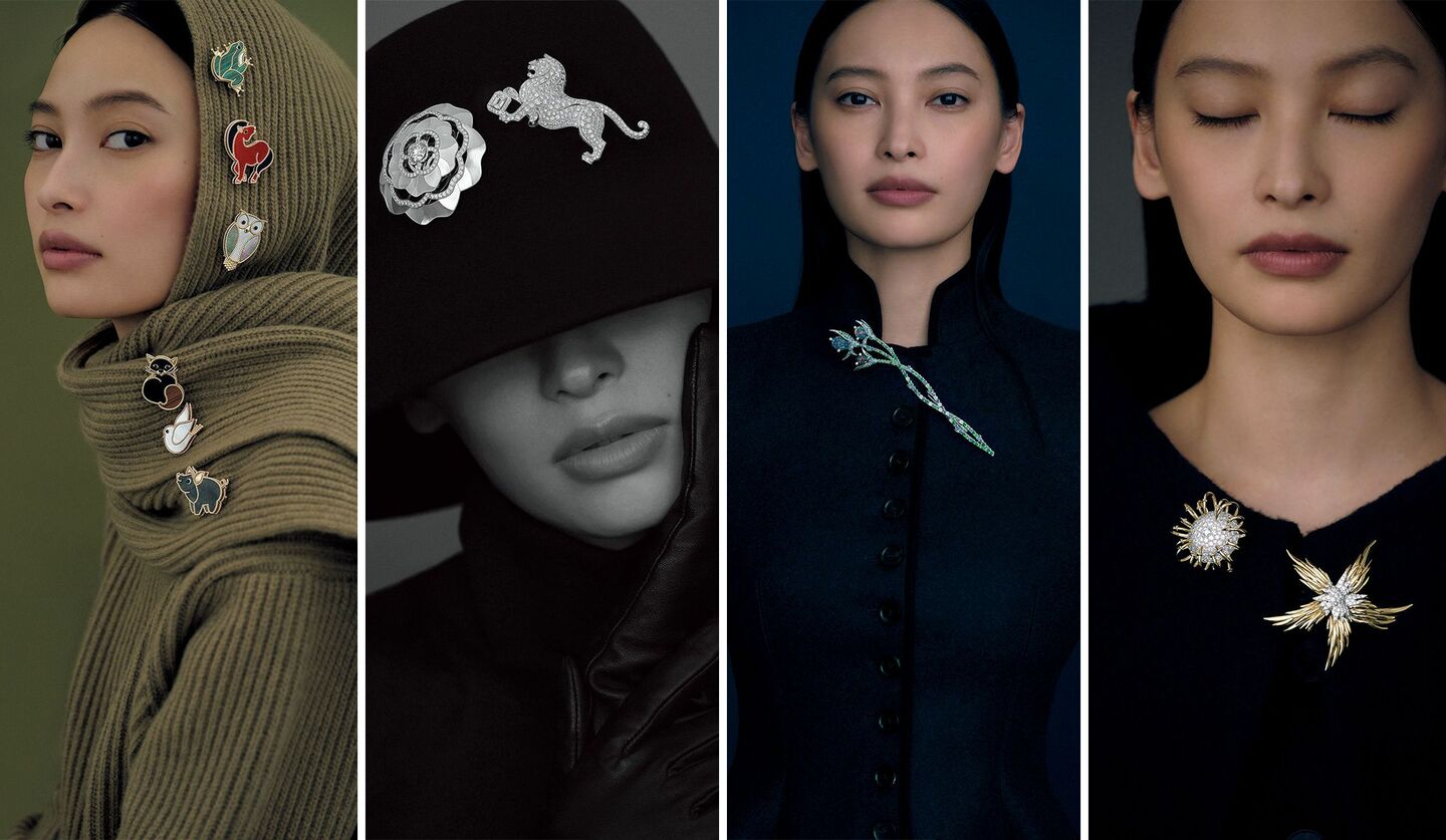 シャネル」「ミキモト」「TASAKI」など…大政 絢さんと煌めくブローチの