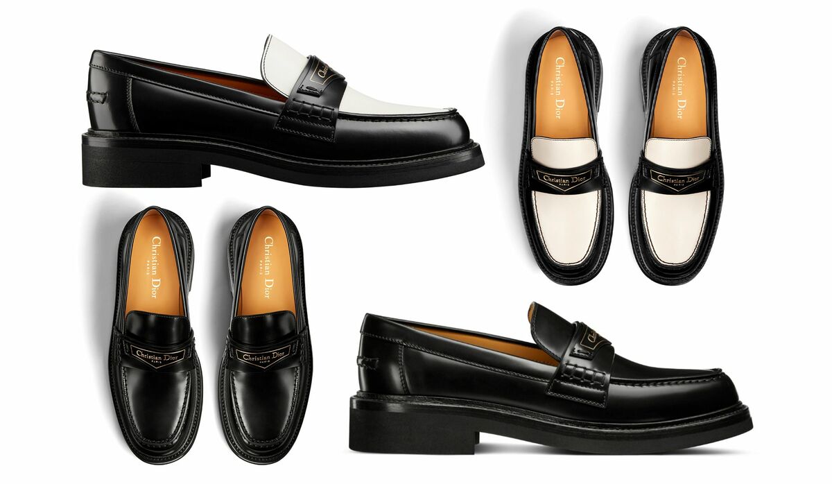 2022秋冬注目ローファー｜ディオール】品格漂うロゴ入りレザータグにも