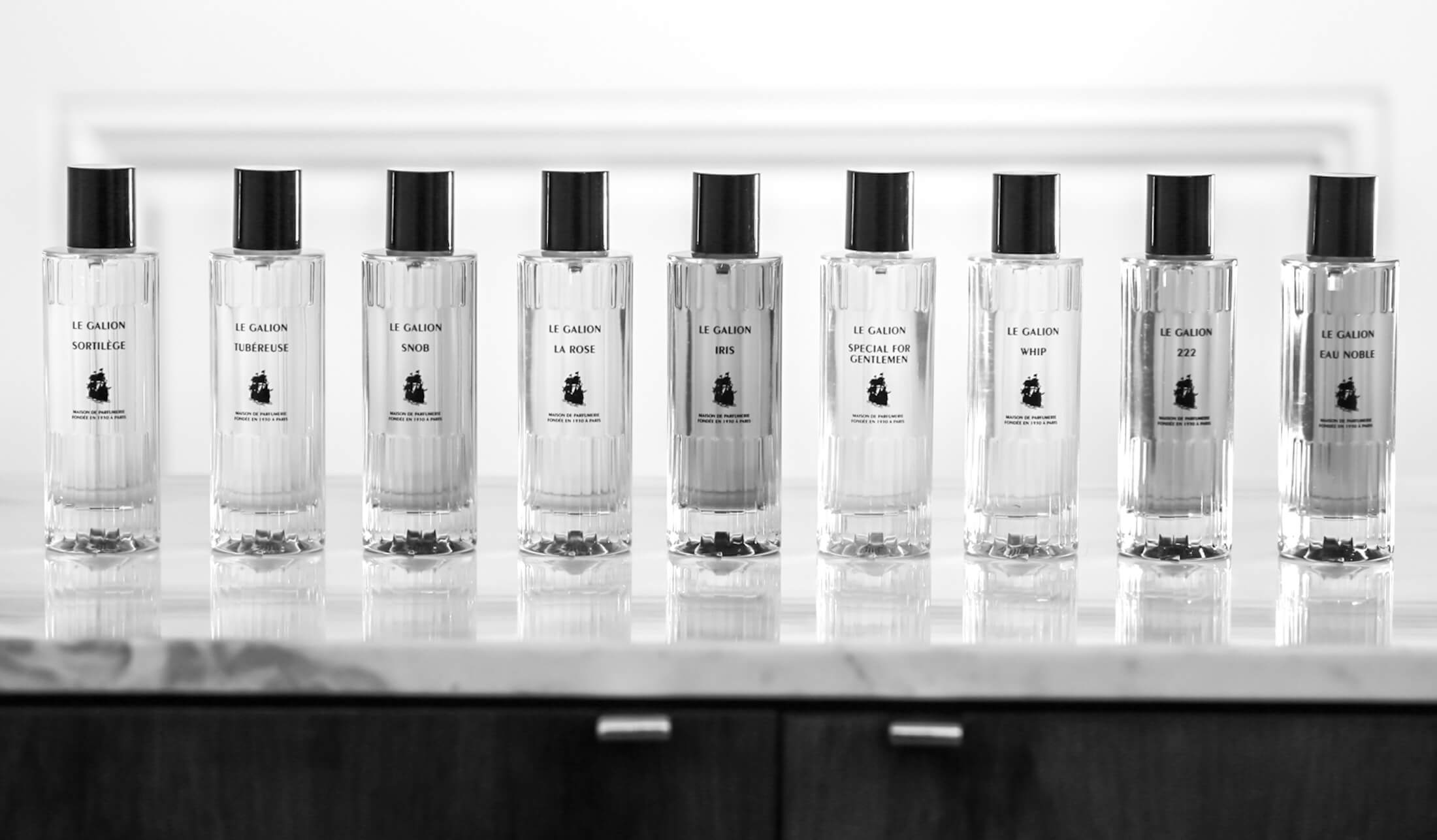 ルガリオン（LE GALION）の香水「222」「ソルティレージュ」「スノッブ