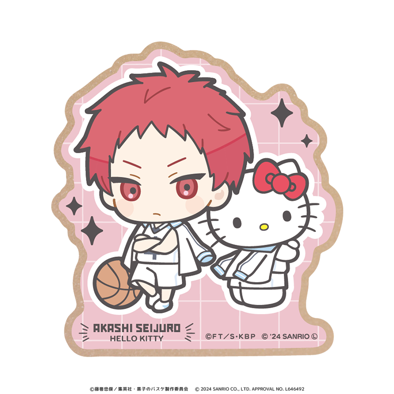 黒子のバスケ×サンリオキャラクターズ ウッドコースター 赤司征十郎