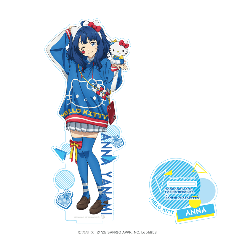 負けヒロインが多すぎる！×サンリオキャラクターズ 箔押しBIGアクリル