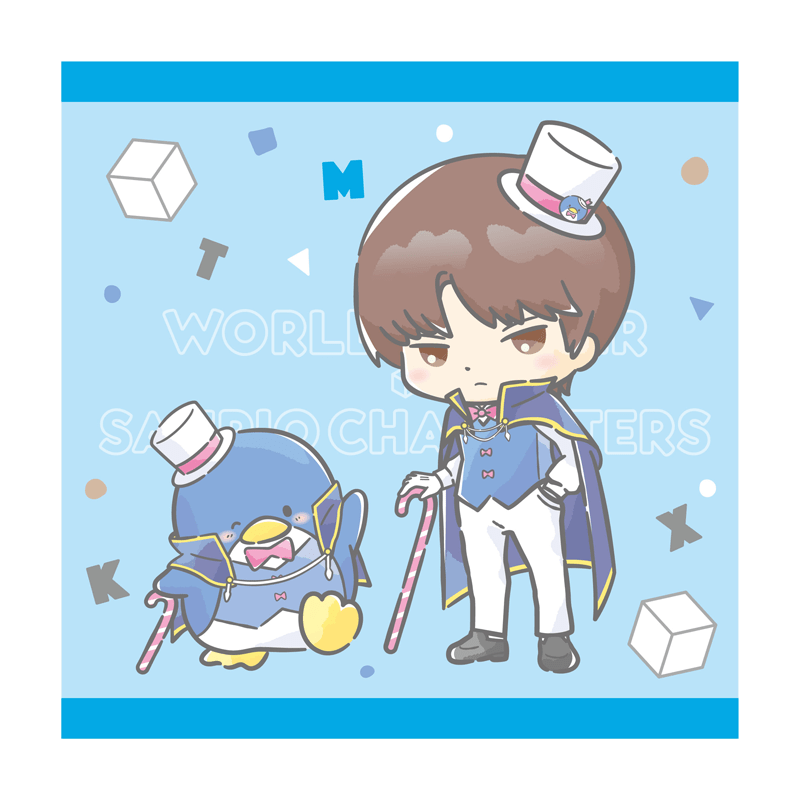 ワールドトリガー×サンリオキャラクターズ vol.2 ハンドタオル 二宮