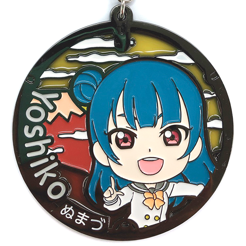 ラブライブ！サンシャイン!! ステンドグラスキーホルダー 沼津