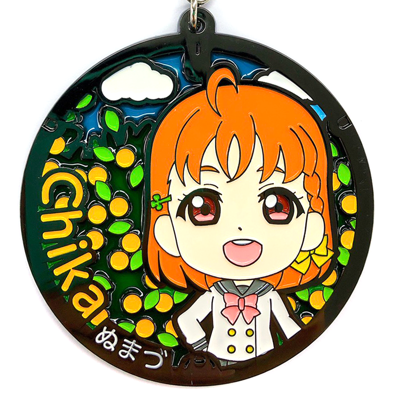 ラブライブ！サンシャイン!! ステンドグラスキーホルダー 沼津