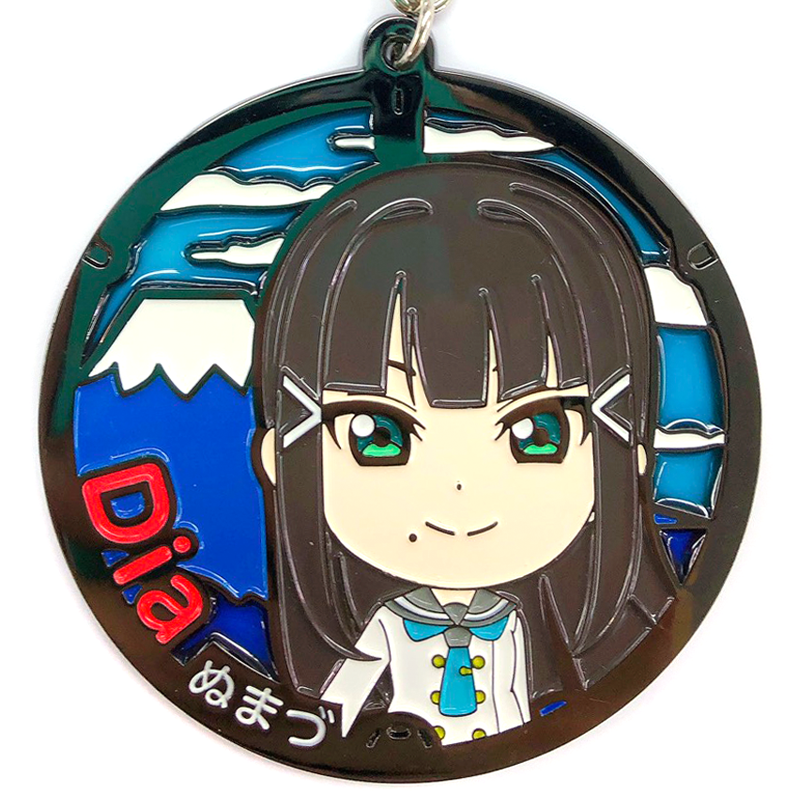 ラブライブ！サンシャイン!! ステンドグラスキーホルダー 沼津