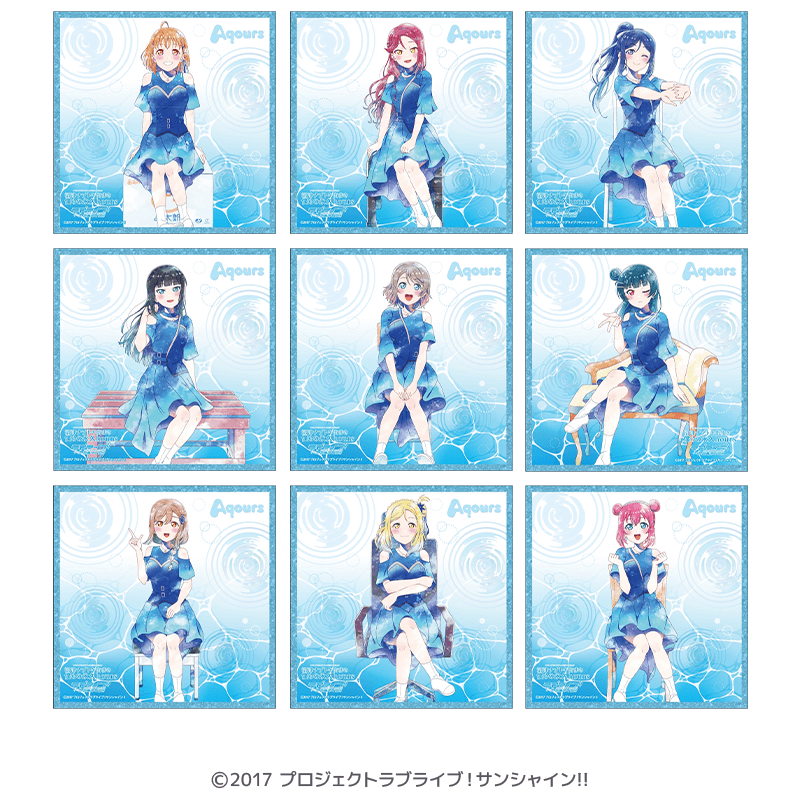 ラブライブ！サンシャイン!! クリア色紙 沼津ナゾトキ 僕らの永久hours