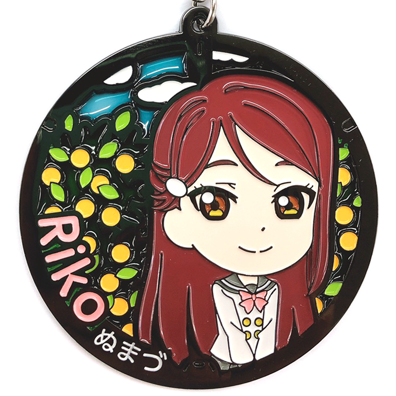 ラブライブ！サンシャイン!! ステンドグラスキーホルダー 沼津