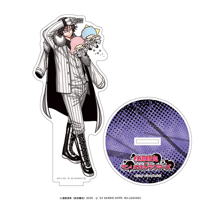 桃源暗鬼×サンリオキャラクターズ アクリルスタンド 桃華 月詠×リトル