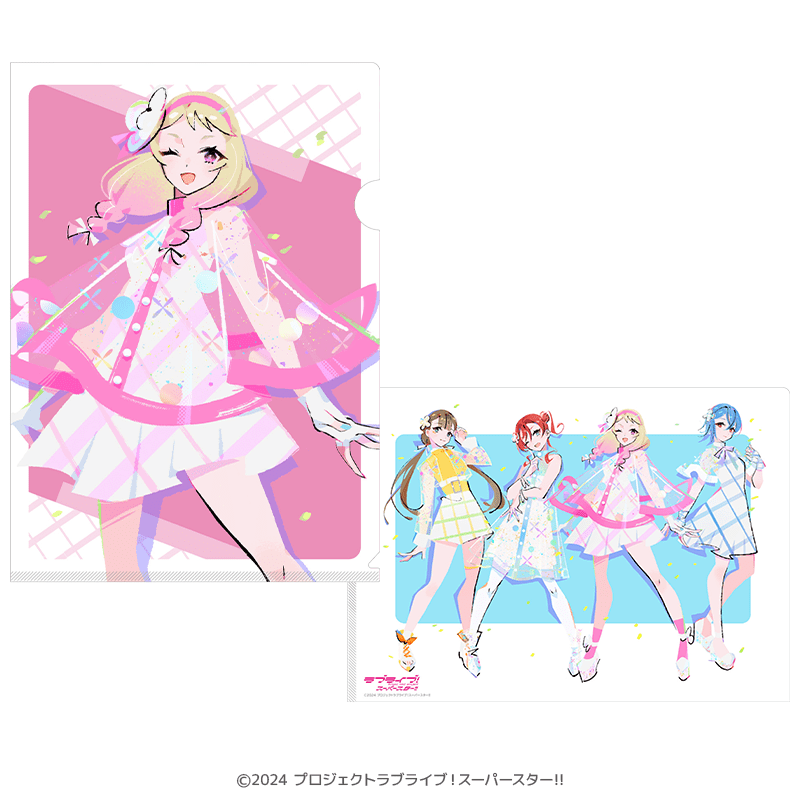 ラブライブ！スーパースター!! クリアファイル 鬼塚夏美（イラスト：ま