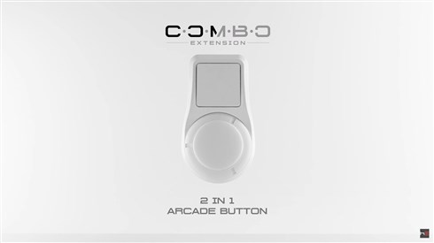 アケコンボタン コンボエクステンション ドリルで穴開け不要！】既存の