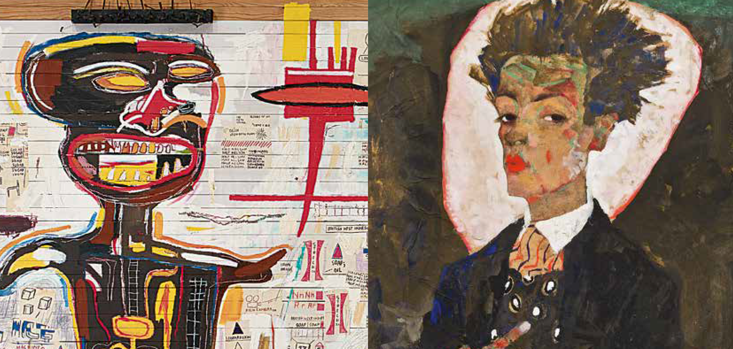 Exhibitions “Jean-Michel Basquiat” and “Egon Schiele” - Fondation