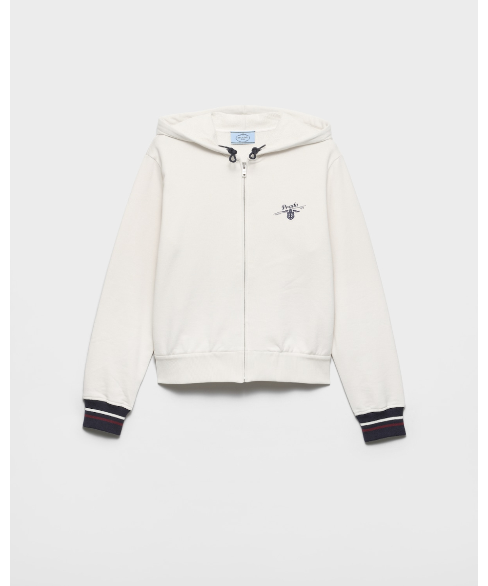 PRADA/プラダ_Women通販 | コットンフリース ファスナー開閉式